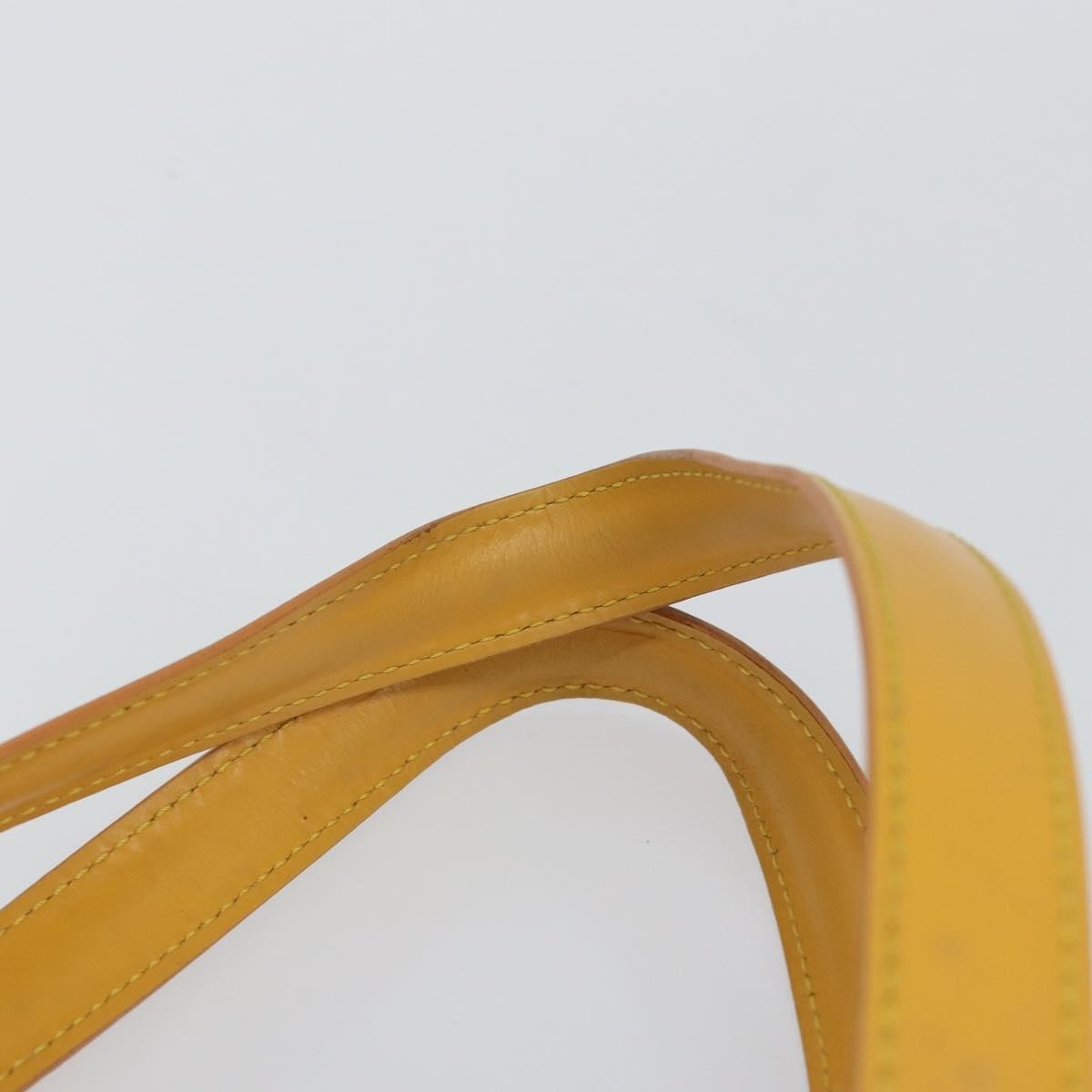 Louis Vuitton LOUIS VUITTON Epi Saint Jacques Hand Bag Yellow M52279 LV Authentic bs29292