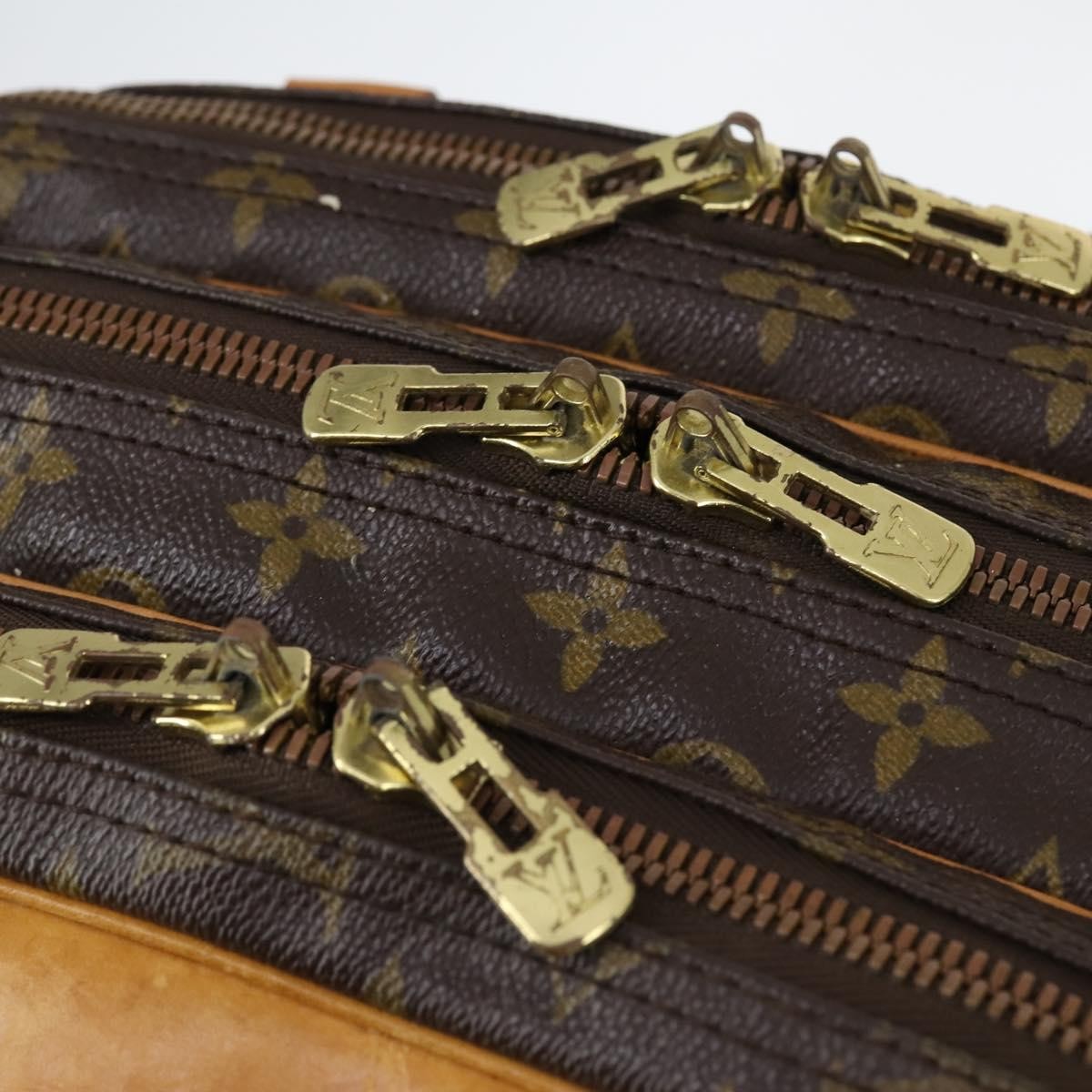 Louis Vuitton LOUIS VUITTON Monogram Alize 3 Posh Boston Bag LV Authentic bs29805
