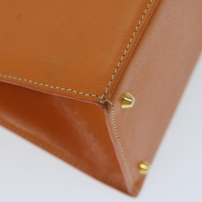 MORABITO MORABITO Scalar 28 Hand Bag Leather Orange Authentic am5465