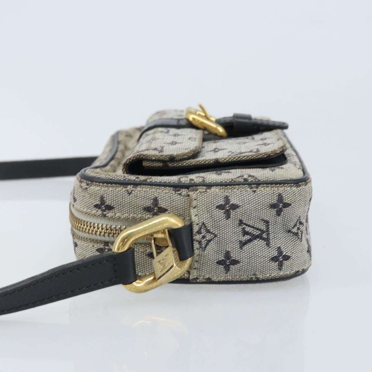 Louis Vuitton LOUIS VUITTON Monogram Mini Juliet MM Shoulder Bag Blue M92004 LV Authentic ka3531