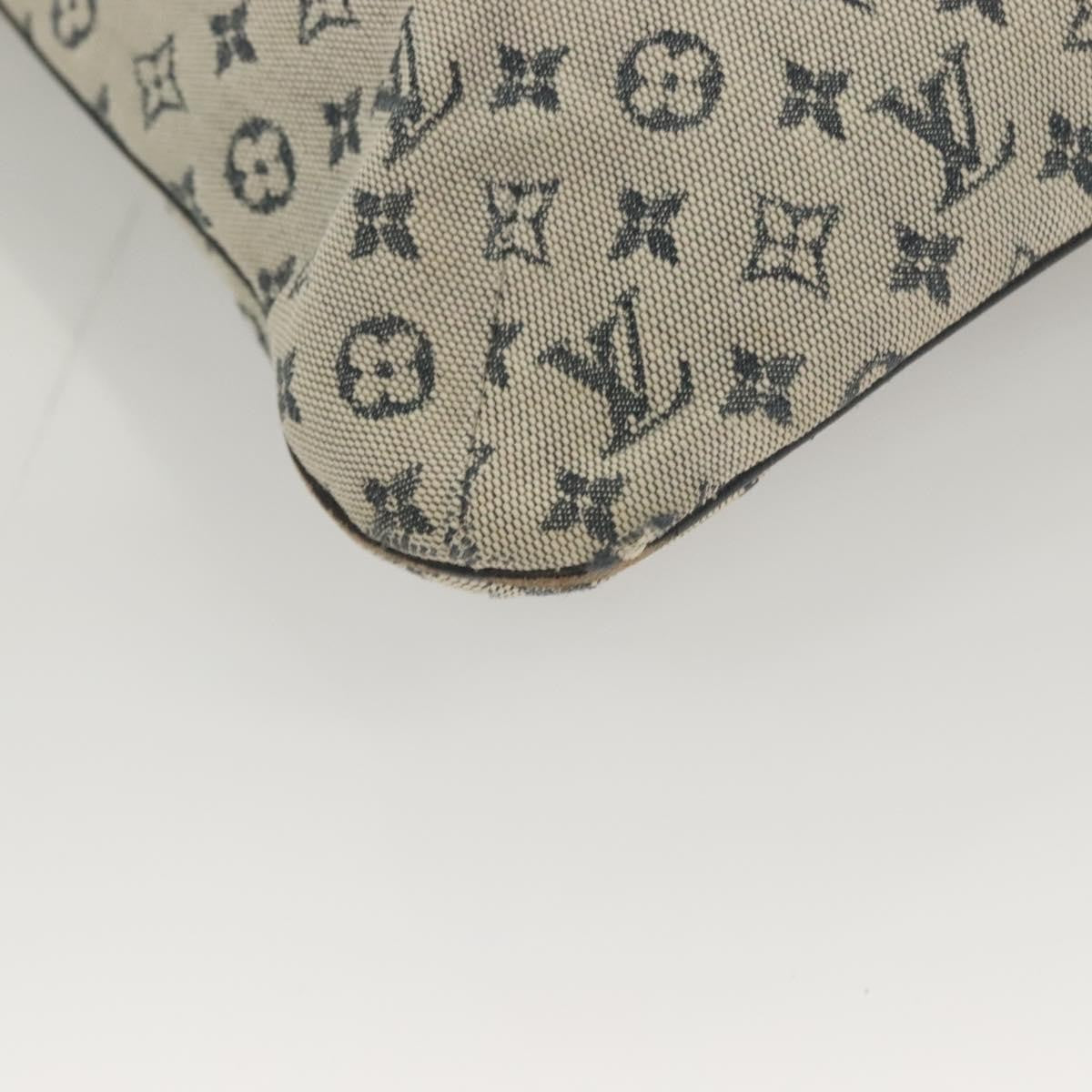 Louis Vuitton LOUIS VUITTON Monogram Mini Fran?oise Tote Bag 2way Blue M92208 LV Authentic 129802
