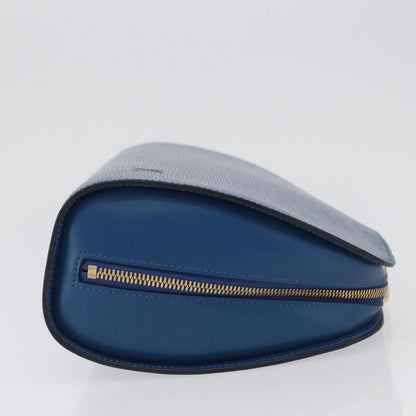 Louis Vuitton LOUIS VUITTON Epi Dauphine GM Pouch Blue M48435 LV Authentic 172381 Bag