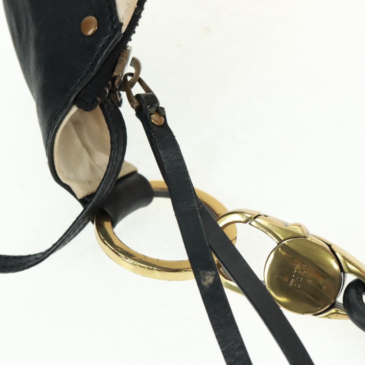 Gucci GUCCI Shoulder Bag Canvas Ivory Gold 95332 Authentic 161228
