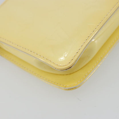 Louis Vuitton LOUIS VUITTON Monogram Vernis Lexington Pouch Beige M91010 LV Authentic mr2421 Bag