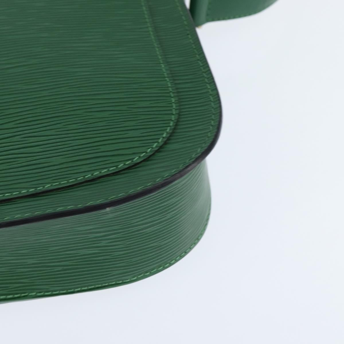 Louis Vuitton LOUIS VUITTON Epi Saint Cloud GM Shoulder Bag Green M52194 LV Authentic 147758
