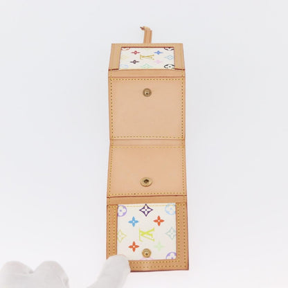 Louis Vuitton LOUIS VUITTON Multicolor Porto Photo 4 Vole Photo Case White M58005 Authentic BAZ610V Bag