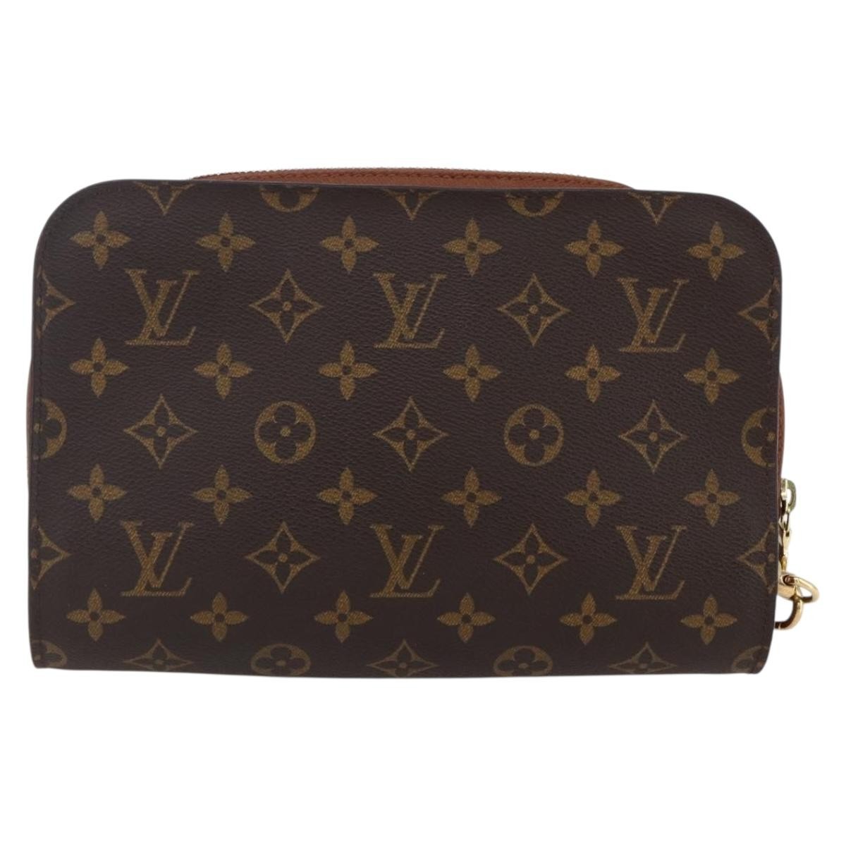 Louis Vuitton LOUIS VUITTON Monogram Orsay Clutch Bag M51790 LV Authentic 150009