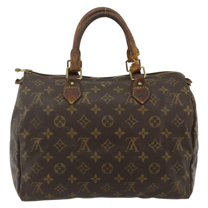 Louis Vuitton LOUIS VUITTON Monogram Speedy 30 Hand Bag M41526 LV Authentic bs34784