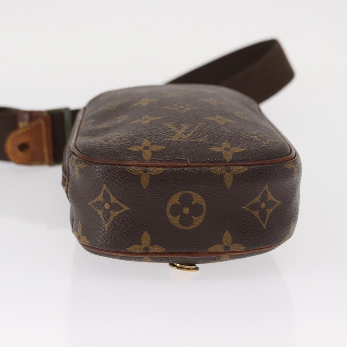 Louis Vuitton LOUIS VUITTON Monogram Pochette Gange Shoulder Bag M51870 LV Authentic 157366