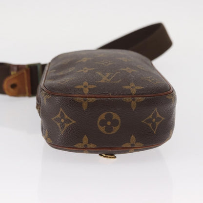 Louis Vuitton LOUIS VUITTON Monogram Pochette Gange Shoulder Bag M51870 LV Authentic 157366