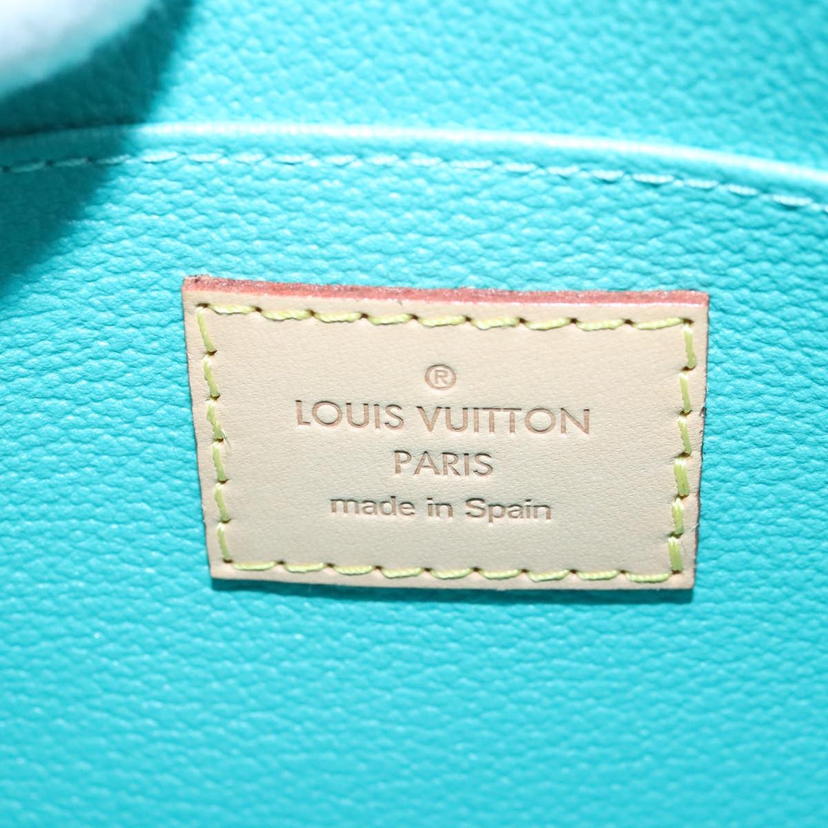 Louis Vuitton LOUIS VUITTON Monogram Vernis Pochette CosmeticPouch Tyu Luco Words Authentic 91172V Bag