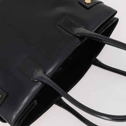 Gucci GUCCI Tote Bag Patent leather Black Gold 002 1046 0407 Authentic BAZ151