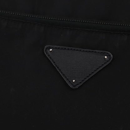 Prada PRADA Trunk Nylon 2 Set Black Authentic 174973 Bag