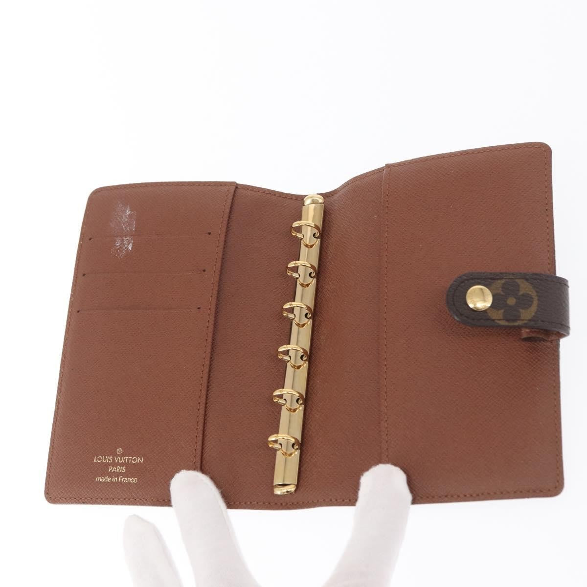 Louis Vuitton LOUIS VUITTON Monogram Keepall Agenda PM Day Planner Cover R20964 LV Authentic 171189 Bag