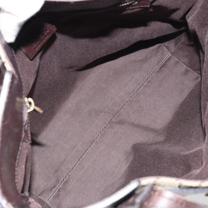 Gucci GUCCI GG Canvas Tote Bag Beige Gold 107757 Authentic ka751