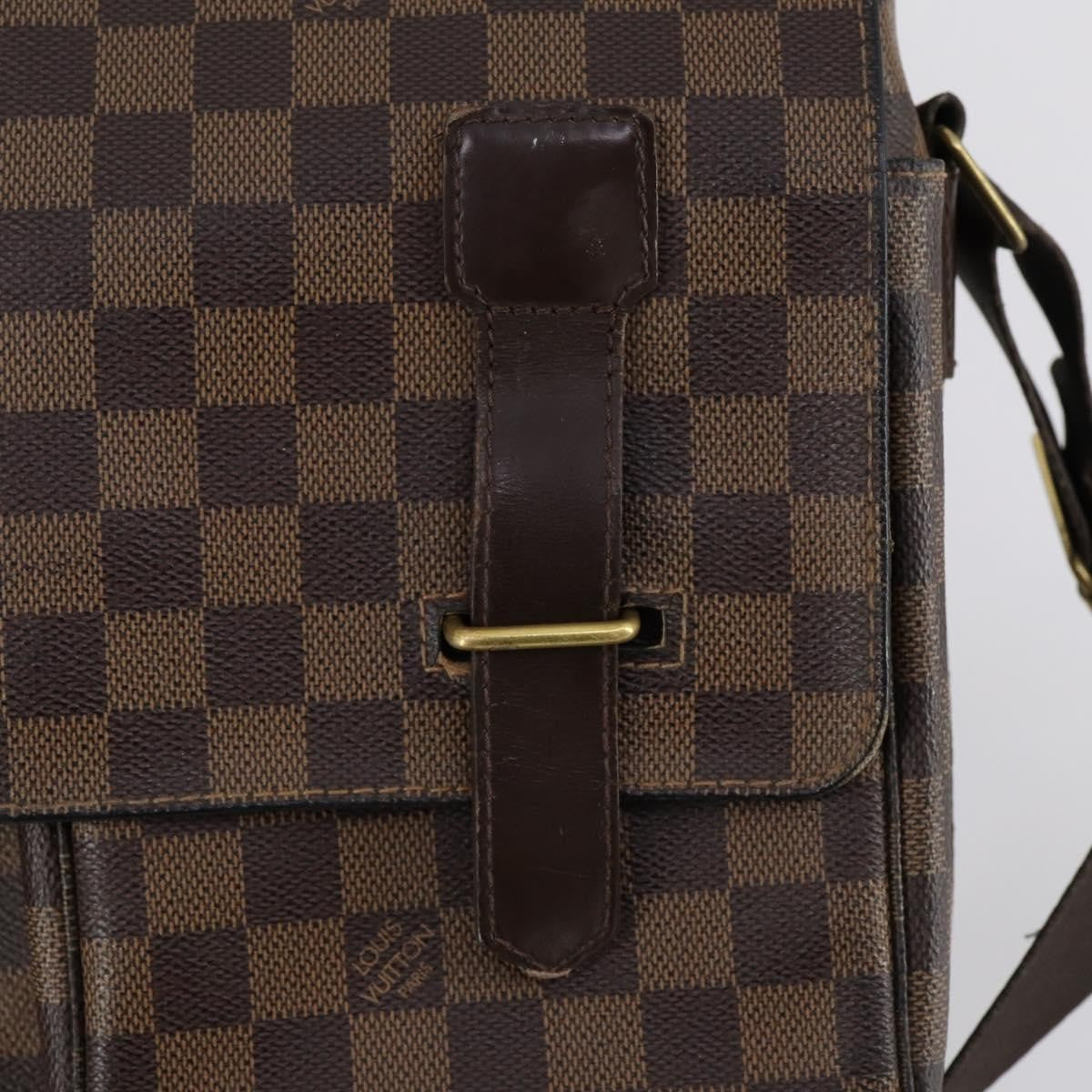 Louis Vuitton LOUIS VUITTON Damier Ebene Broadway Shoulder Bag N42270 LV Authentic 153027