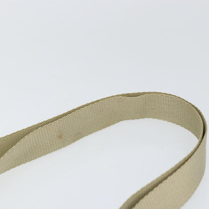 Prada PRADA Shoulder Bag Nylon Ivory Silver Authentic 146915