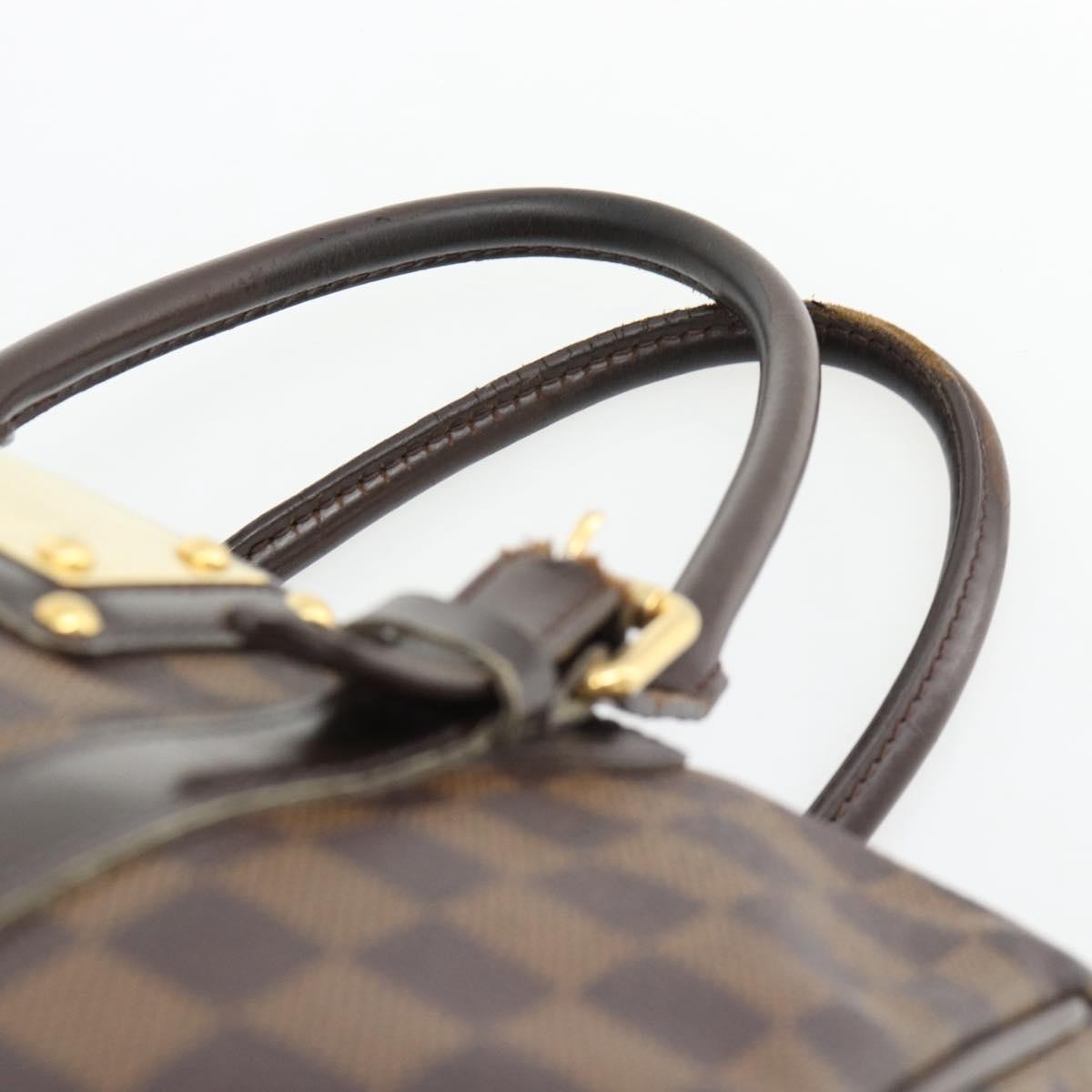 Louis Vuitton LOUIS VUITTON Damier Ebene Berkeley Hand Bag N52000 LV Authentic 180651