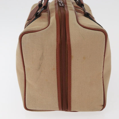 Saint Laurent SAINT LAURENT Boston Bag Canvas Brown Authentic BA12896