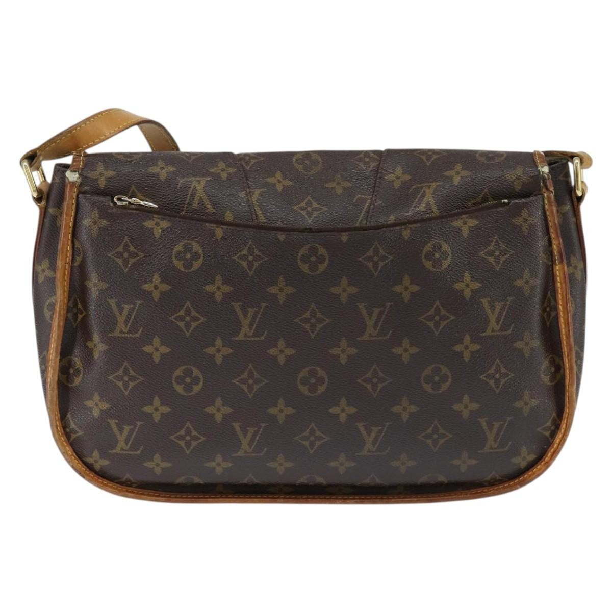 Louis Vuitton LOUIS VUITTON Monogram Menilmontant MM Shoulder Bag M40473 LV Authentic bs30588