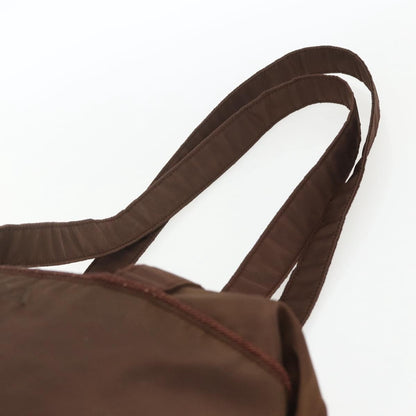Prada PRADA Shoulder Bag Nylon Brown Authentic 162341