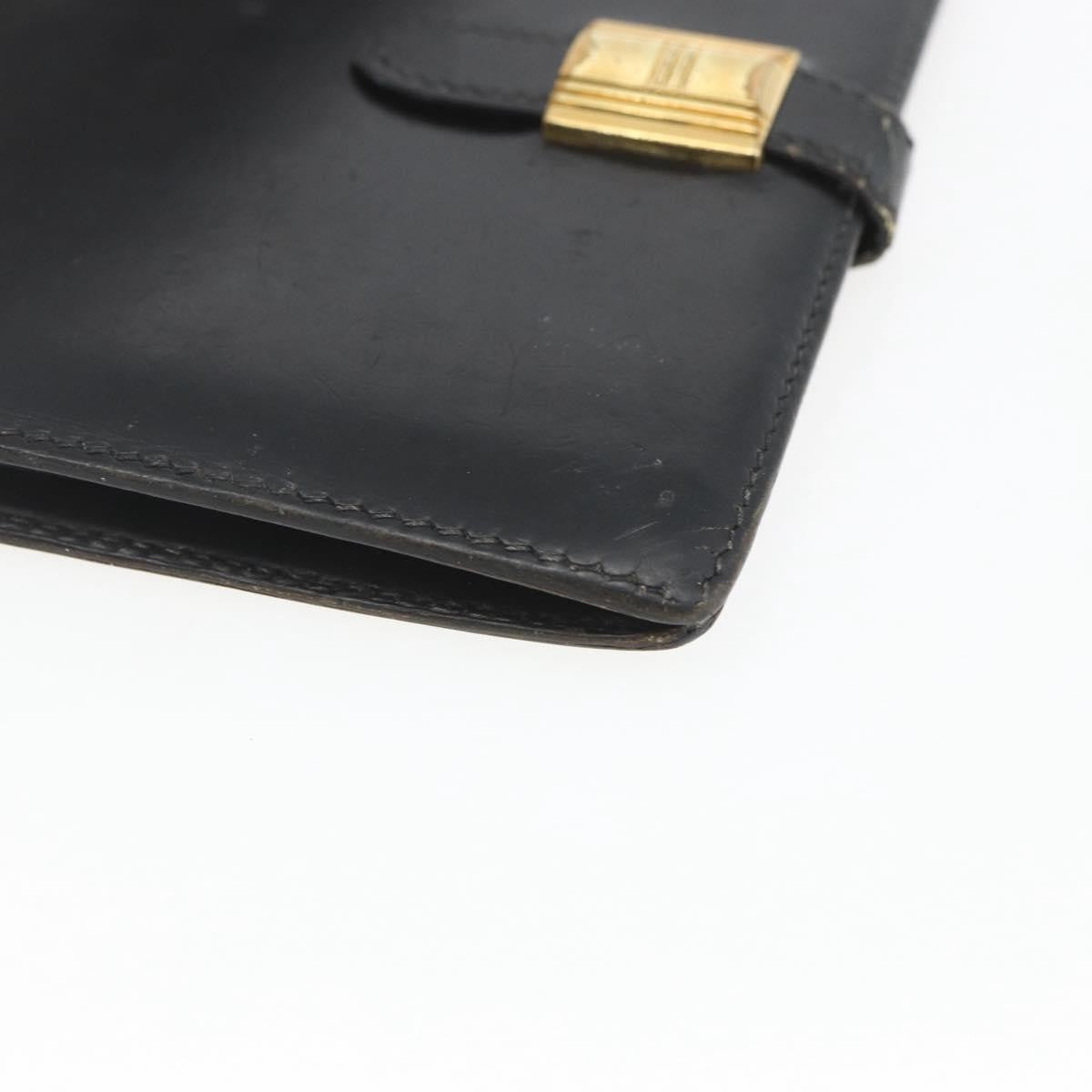 Hermès Hermès HERMES Saumur Diane Wallet Leather Black Authentic bs32957 Bag