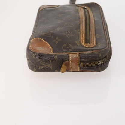 Louis Vuitton LOUIS VUITTON Monogram Pouch Clutch Bag 2 Set LV Authentic bs34068