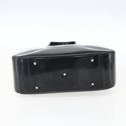 Gucci GUCCI Hand Bag Patent leather Black Silver 000 1013 0504 Authentic ka2334