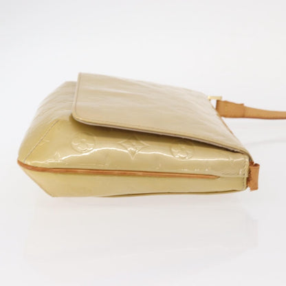 Louis Vuitton LOUIS VUITTON Monogram Vernis Thompson Street Bag Beige M91301 LV Authentic 156991