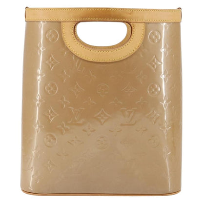Louis Vuitton LOUIS VUITTON Vernis Stillwood Vertical Hand Bag Noisette M91364 LV Authentic gh952