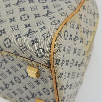 Louis Vuitton LOUIS VUITTON Monogram Mini Marie Hand Bag Blue M92003 LV Authentic ep14206