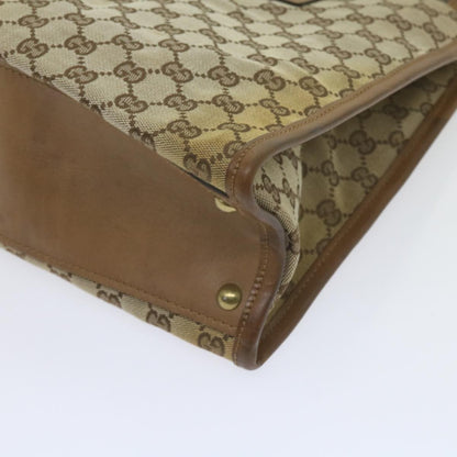 Gucci GUCCI GG Canvas Shoulder Bag Beige 110292 Authentic 61802