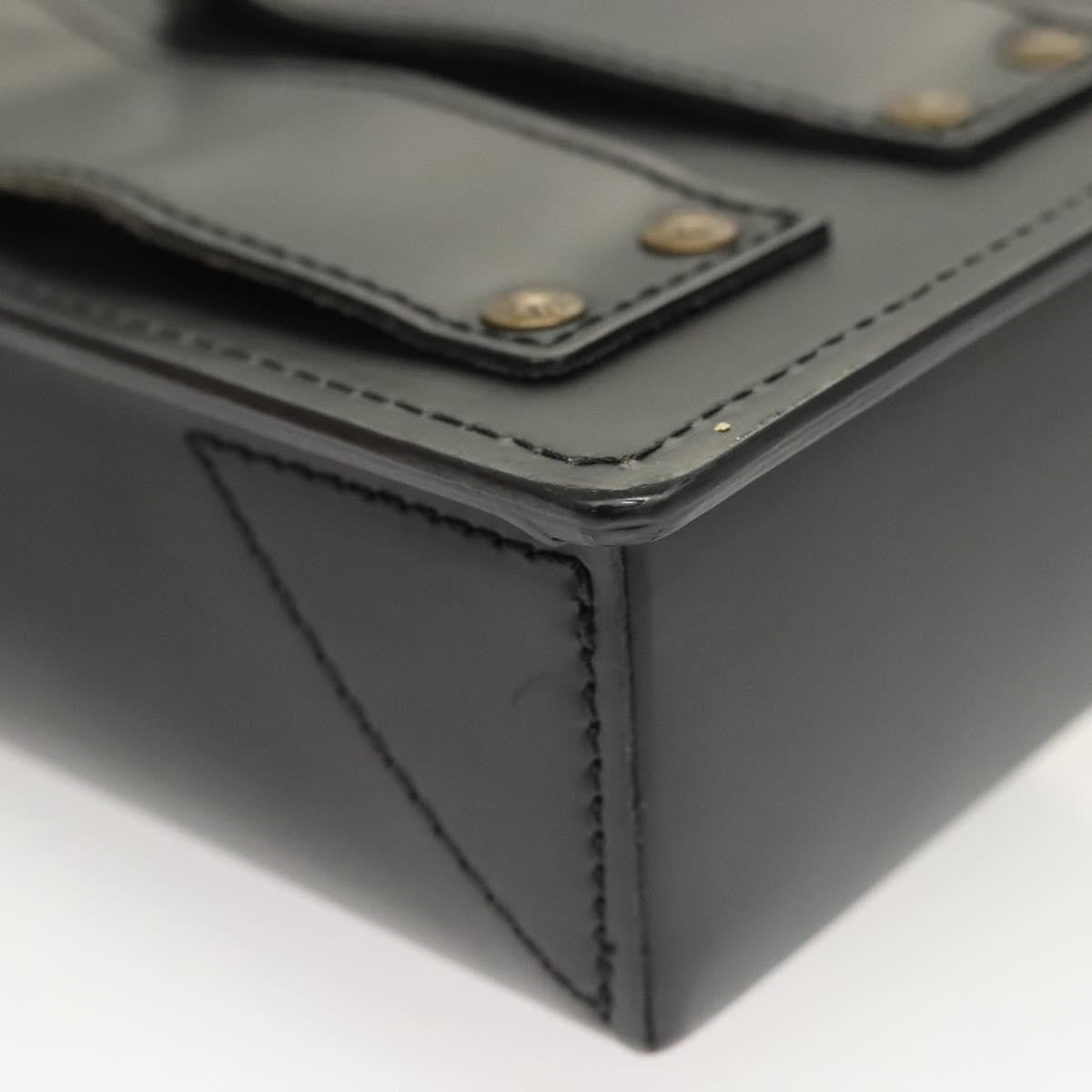 Louis Vuitton LOUIS VUITTON Pister Shoulder Bag Leather Black M92222 LV Authentic bs26496