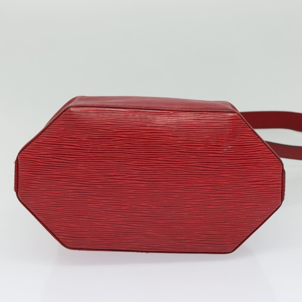 Louis Vuitton LOUIS VUITTON Epi Sac Depaule PM Shoulder Bag Red M80207 LV Authentic bs24723