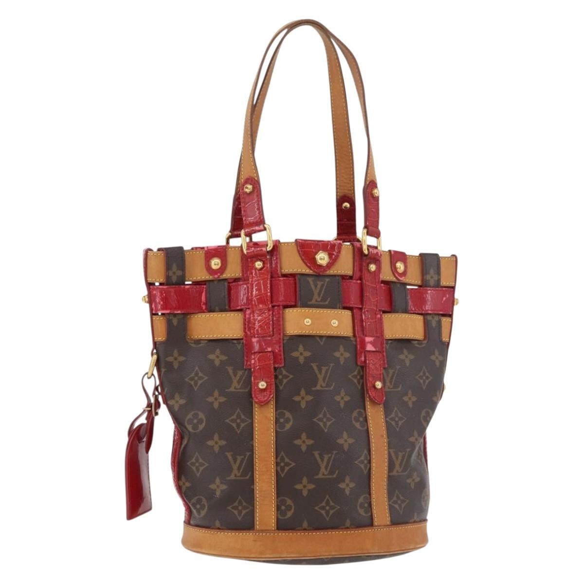 Louis Vuitton LOUIS VUITTON Monogram Ruby Neo bucket Tote Bag M95613 LV Authentic 149145