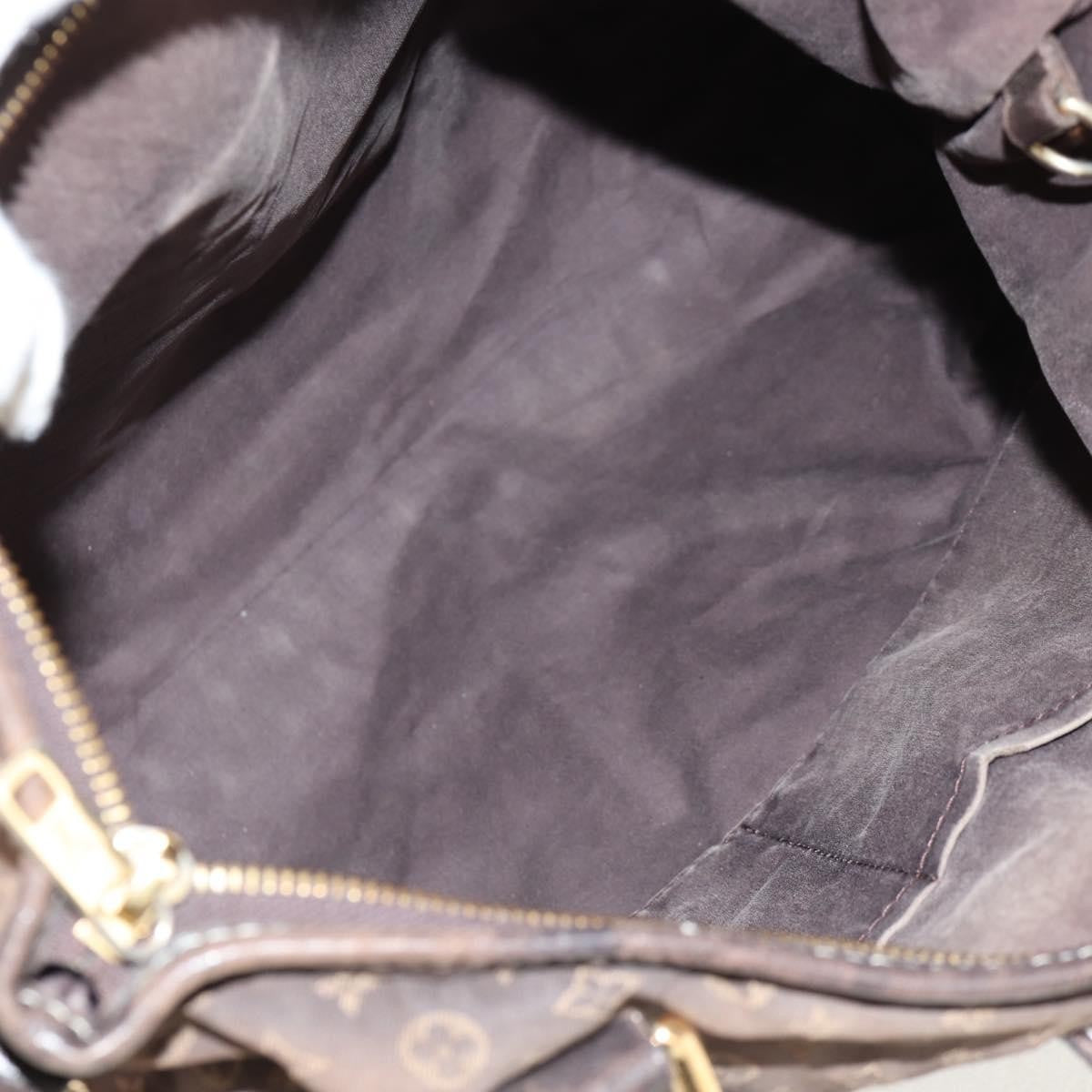 Louis Vuitton LOUIS VUITTON Monogram Idylle Elegy Hand Bag Black M56696 LV Authentic bs31637