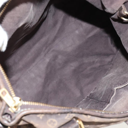 Louis Vuitton LOUIS VUITTON Monogram Idylle Elegy Hand Bag Black M56696 LV Authentic bs31637
