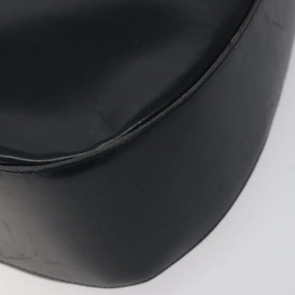 Salvatore Ferragamo Salvatore Ferragamo Shoulder Bag Leather Black Gold Authentic bs25932