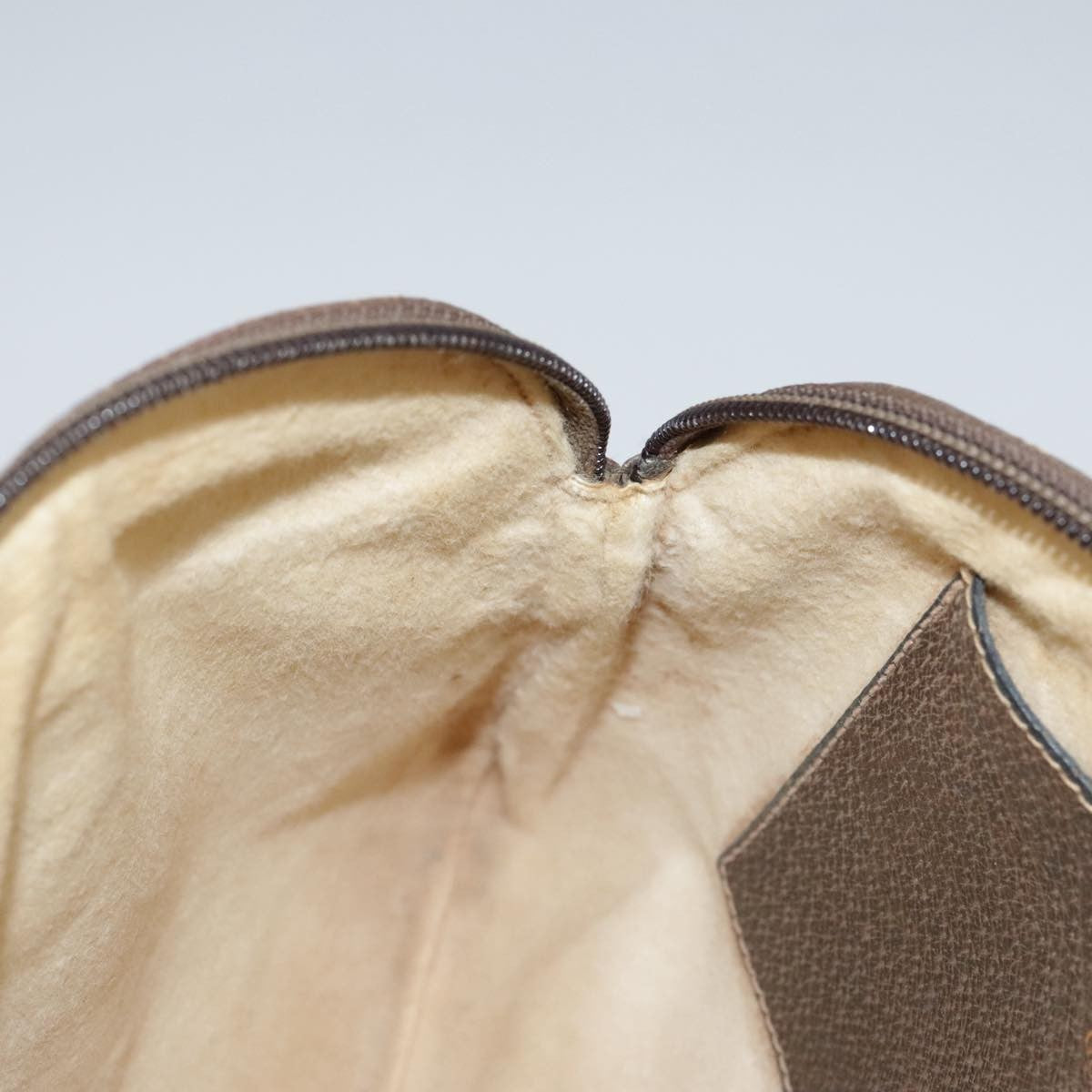 Gucci GUCCI GG Supreme Web Sherry Line Shoulder Bag PVC Beige 904 02 047 Authentic 111359