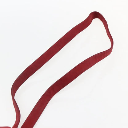 Loewe LOEWE Shoulder Bag Suede Red Authentic 155213