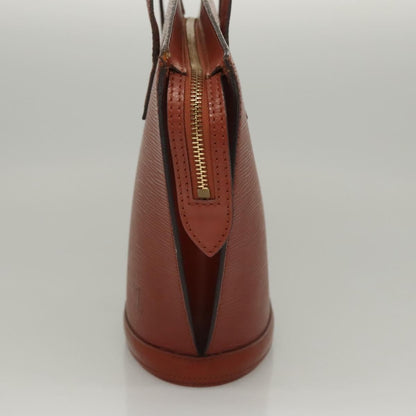 Louis Vuitton LOUIS VUITTON Epi Saint Jacques Hand Bag Brown M52263 LV Authentic BA1346