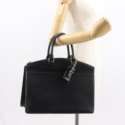 Louis Vuitton LOUIS VUITTON Epi Riviera Hand Bag Noir Black M48182 LV Authentic 148760