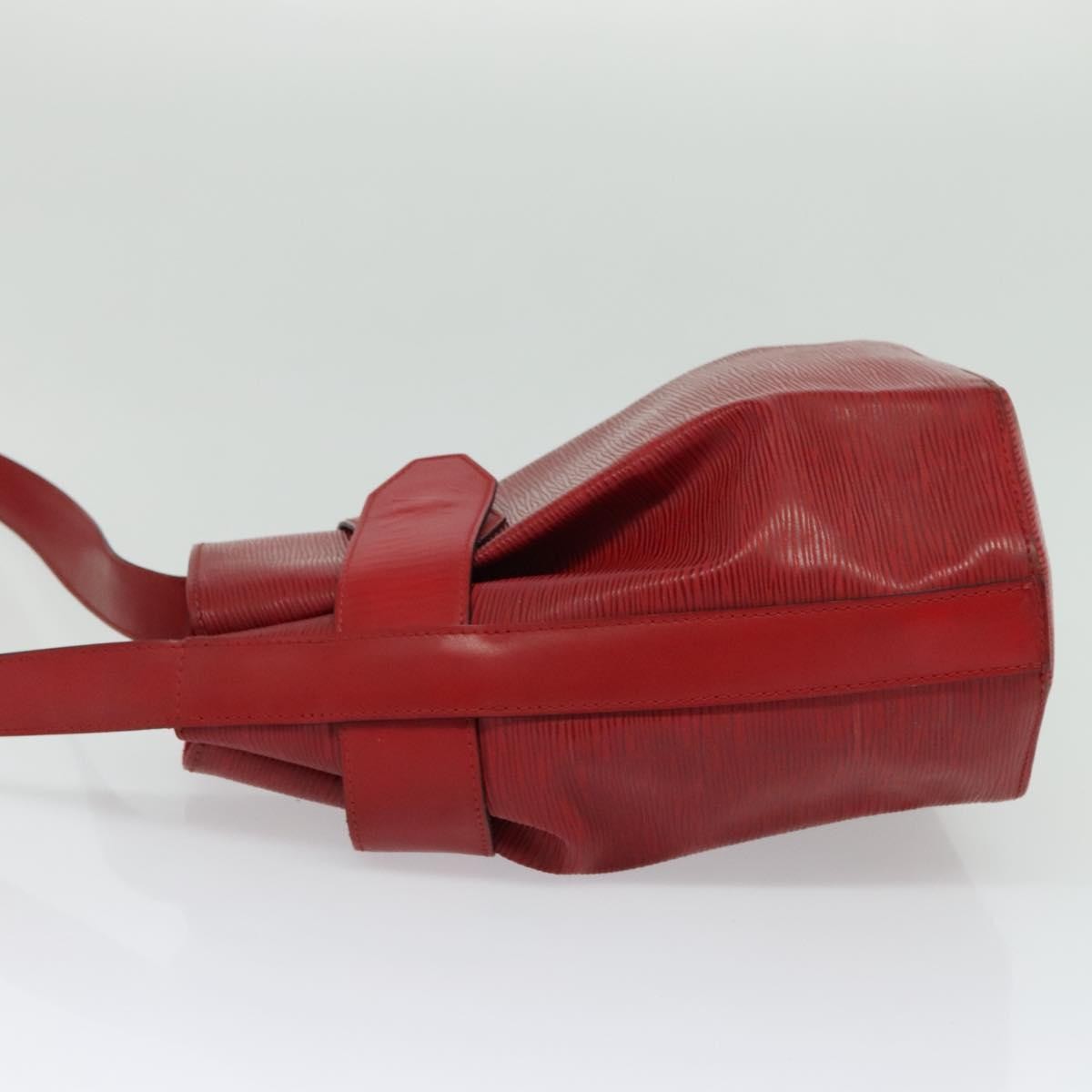 Louis Vuitton LOUIS VUITTON Epi Sac Depaule PM Shoulder Bag Red M80207 LV Authentic bs24723