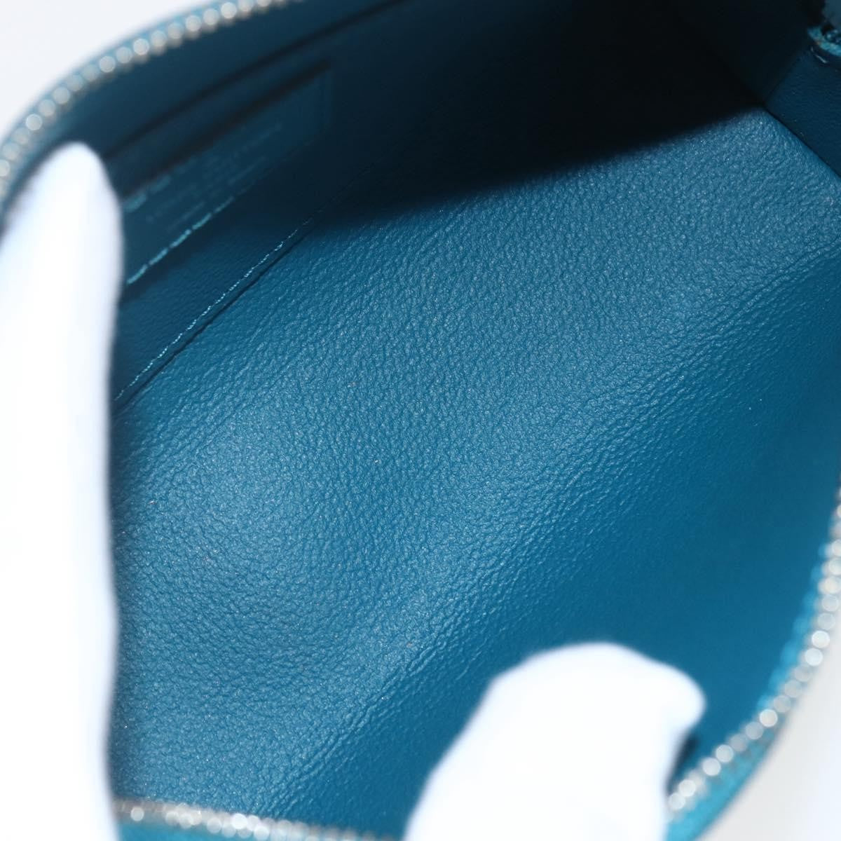 Louis Vuitton LOUIS VUITTON Epi Pochette Cosmetic Cosmetic Pouch Cyan LV Authentic 158918V Bag