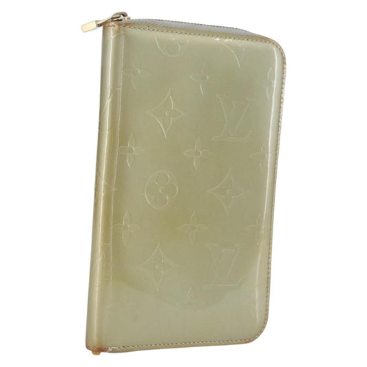 Louis Vuitton LOUIS VUITTON Monogram Vernis Eldridge Long Wallet Gris M91158 LV Authentic 168202 Bag