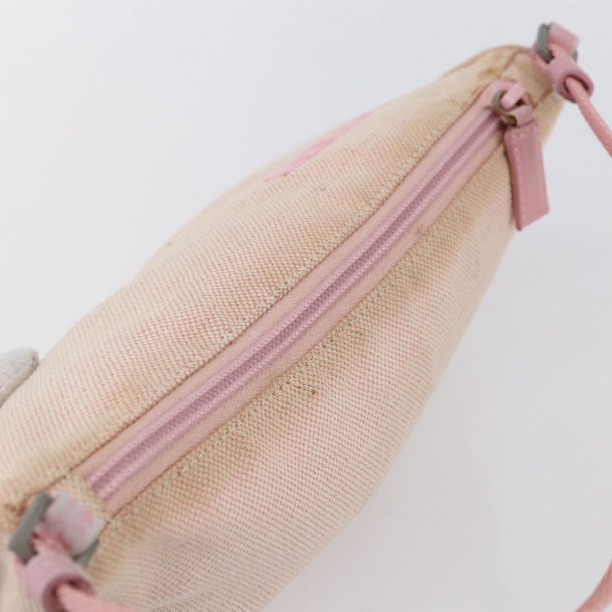 Prada PRADA Sports Accessory Pouch Canvas Pink Authentic 152004 Bag