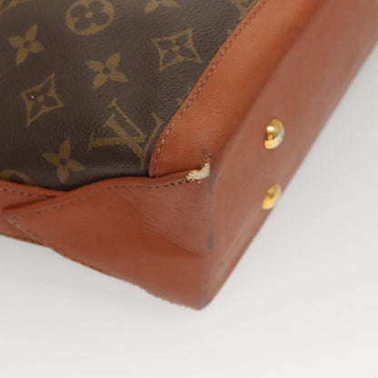 Louis Vuitton LOUIS VUITTON Monogram Sac Weekend PM Hand Bag M42425 LV Authentic BA2696