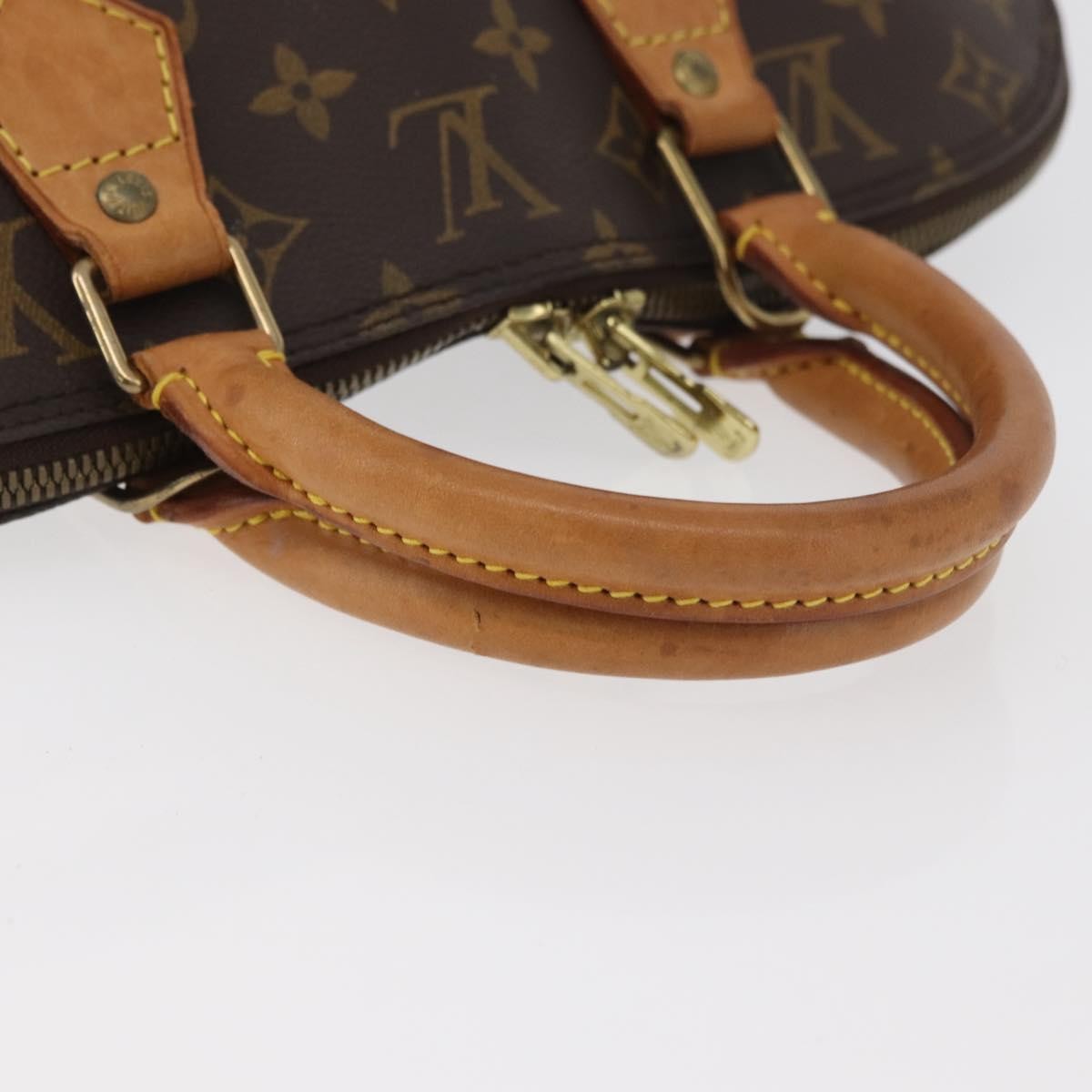 Louis Vuitton LOUIS VUITTON Monogram Alma Hand Bag M51130 LV Authentic 144200