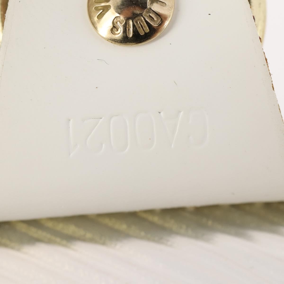 Louis Vuitton LOUIS VUITTON Epi Plage Via Bag Vinyl Leather Clear White M92153 LV Authentic bs33391