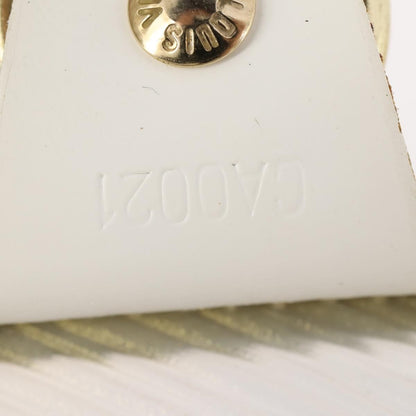 Louis Vuitton LOUIS VUITTON Epi Plage Via Bag Vinyl Leather Clear White M92153 LV Authentic bs33391